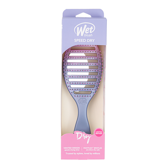 ESCOVA DE CABELO SPEED DRY OMBRE ROSA/ROXA